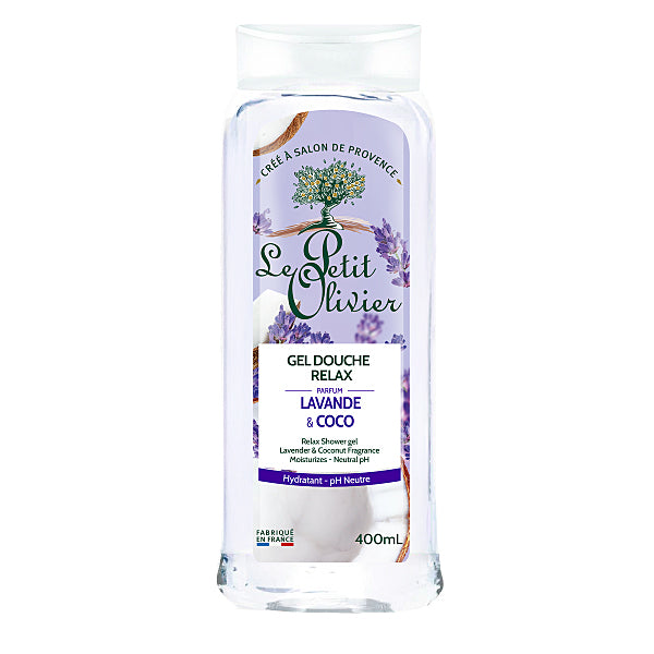 Relaxing Shower Gel - Lavender & Coconut Fragrance