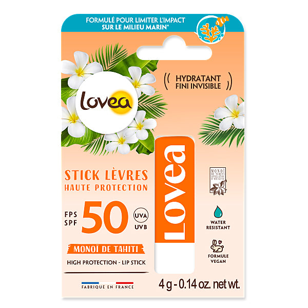 Lip Stick SPF 50 High Protection - Monoï de Tahiti