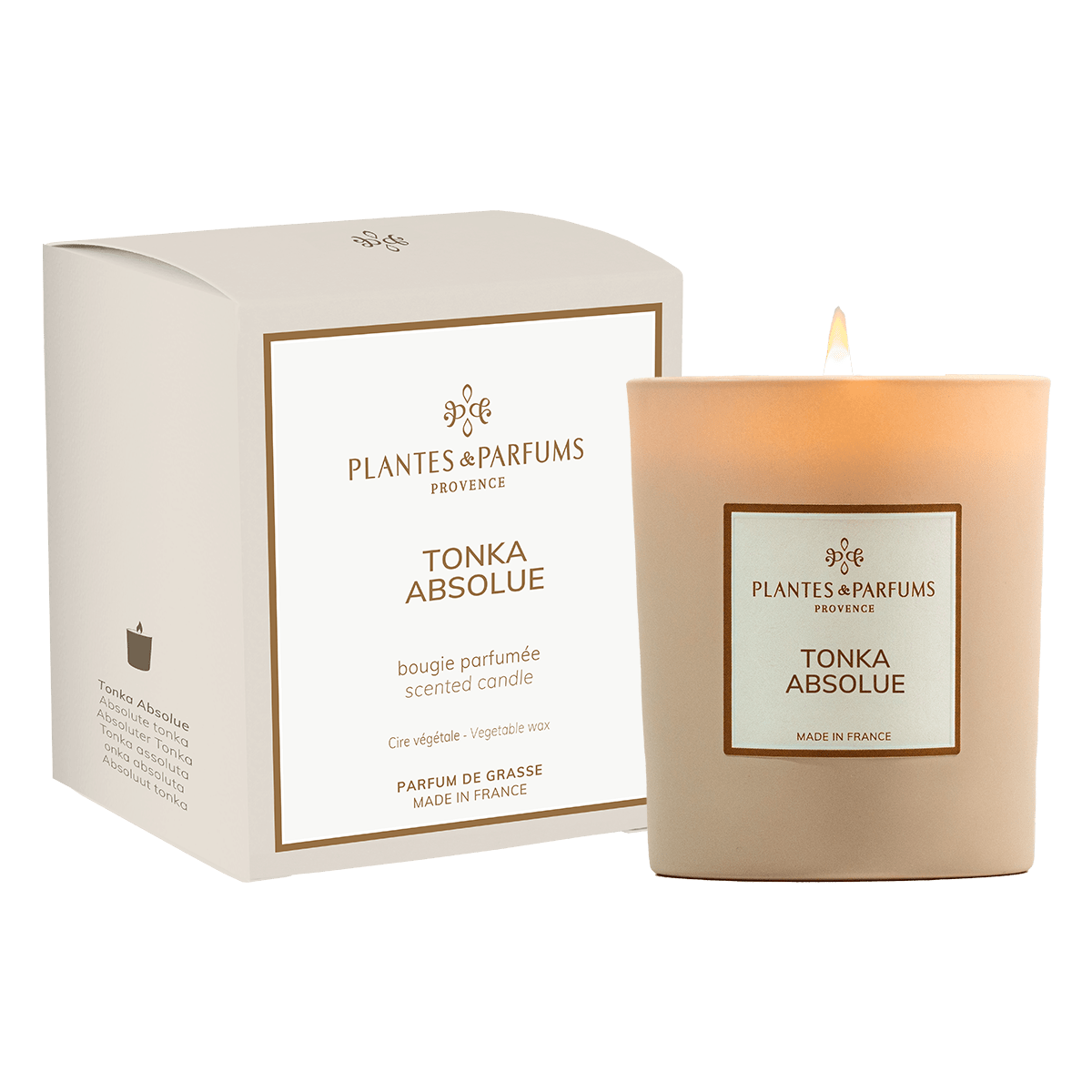 Scented Candle Absolute Tonka 180g with box