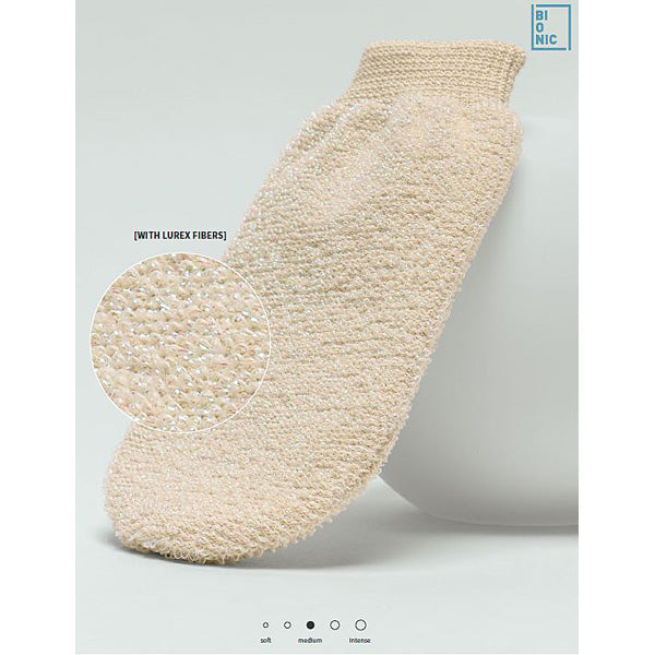 BODY Wash & Scrub Mitt - Dual effect, Medium