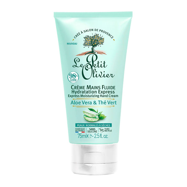 Fluid Hand Cream - Express Hydration - Aloe Vera & Green Tea