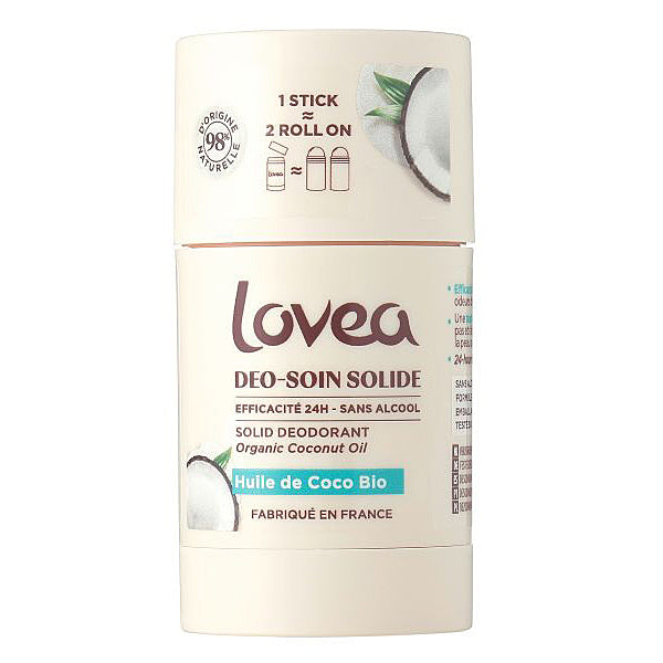 Solid Deodorant - Organic Coconut