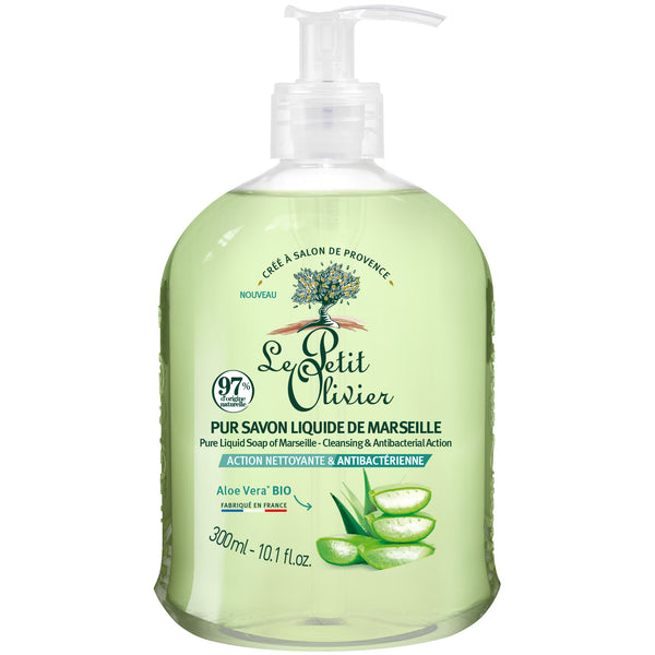 Pure Liquid Marseille Soap - with Organic Aloe Vera