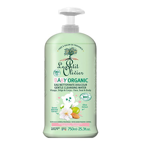 Baby Cleansing Water for Face, Seat and Body - 750ml