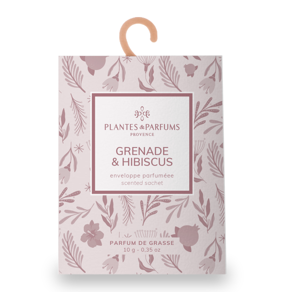 Scented Envelope Pomegranate Hibiscus