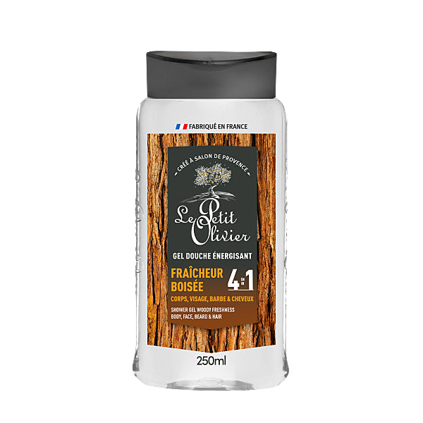 Energising Shower Gel for Men 4-in-1 - Woody Fragrance