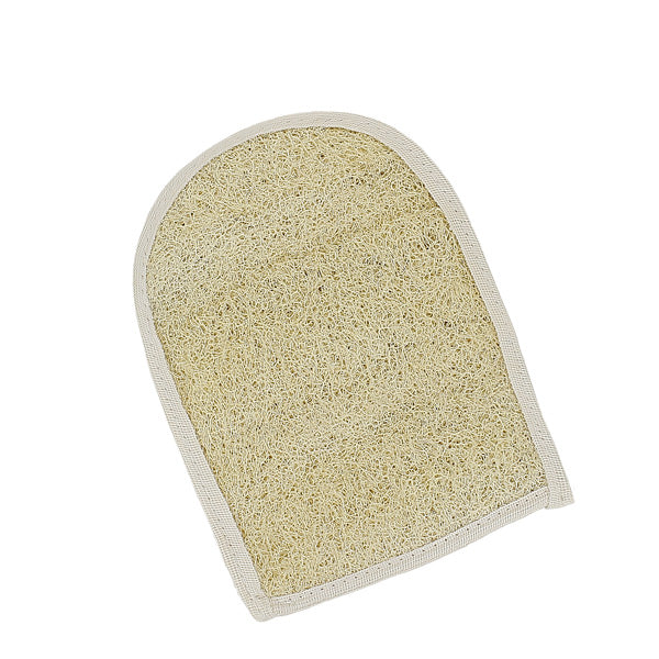 Body Massage Mitt - Dual cotton & Loofah - Medium