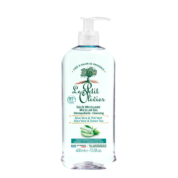 Micellar cleansing gel - Face & Eyes - Aloe Vera & Green tea