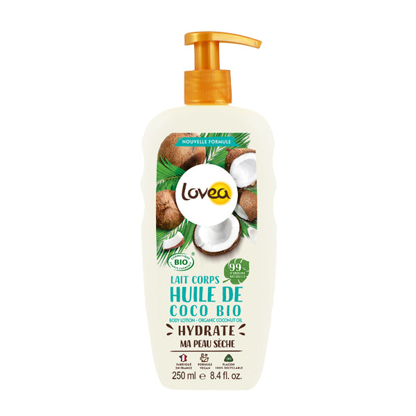 Body Lotion with Organic Coconut Oil - Dry skin