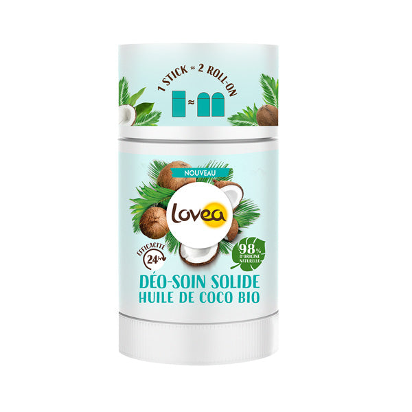 Solid Deodorant - Organic Coconut