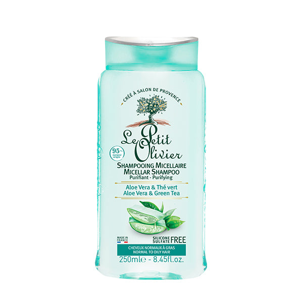 Purifying Micellar Shampoo, with Aloe Vera and Green Tea extracts